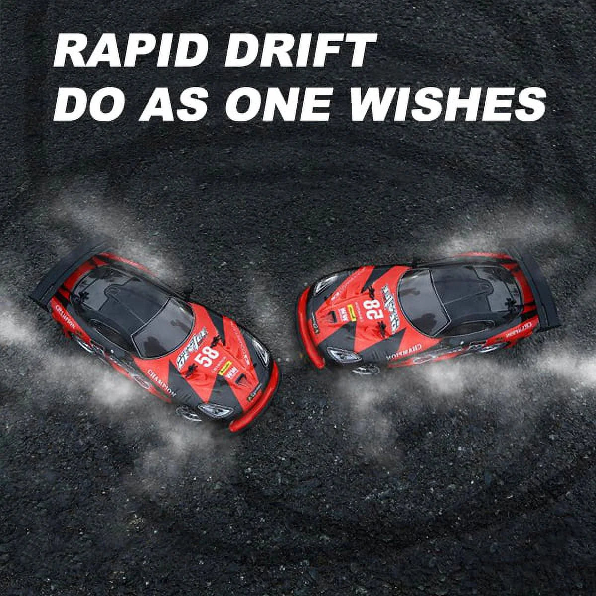 1/16 4WD Remote Control Drift Car with 2 Sets Tires X506208