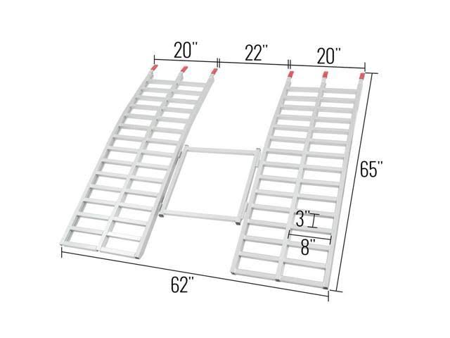 Arched UTV Trailer Loading Ramp O96766