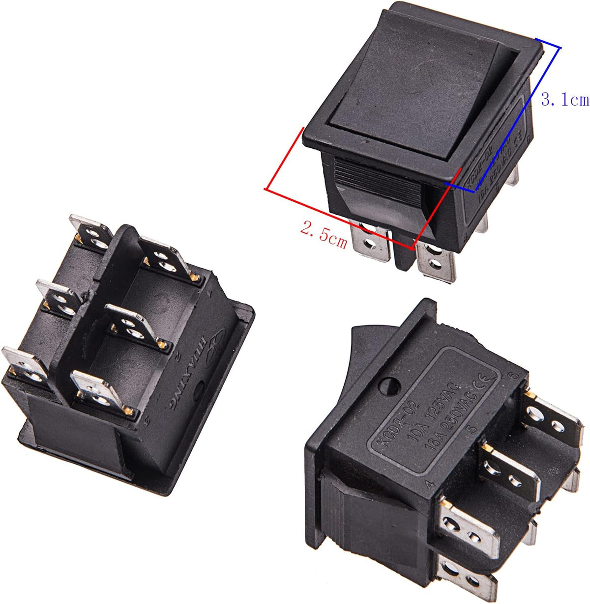 Kids Electric Ride On Car Motorcycle Foot Switch Automatic Reset Replacement Parts G502
