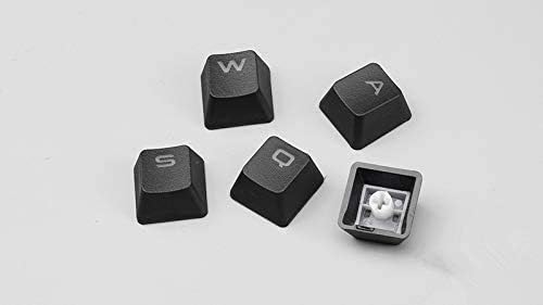 Pbt Double-Shot Keycaps Full 104 -Keyset for Mechanical Keyboards - Black H2116
