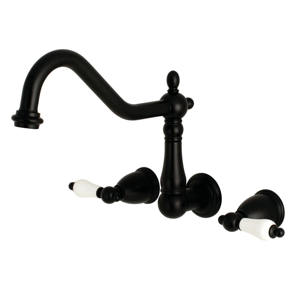 Wall Mount Tub Filler, Matte Black H14373