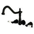 Wall Mount Tub Filler, Matte Black H14373