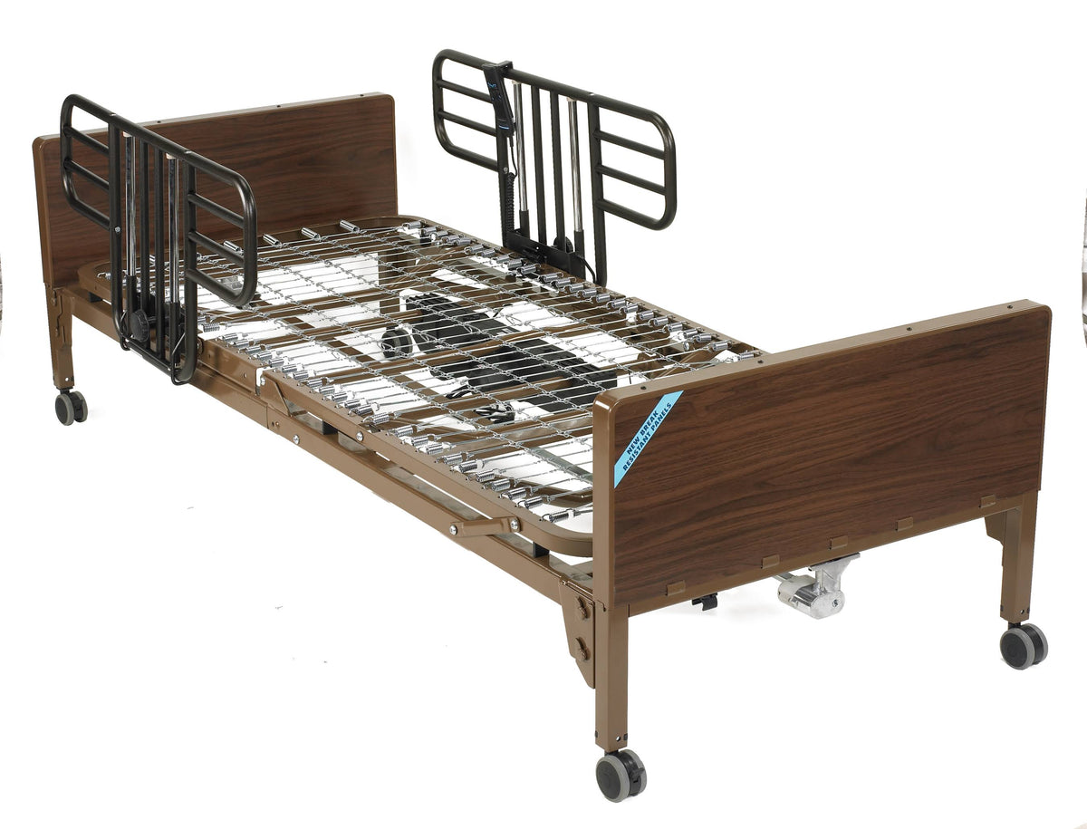 Full Electric Bed with Half Rails D6650