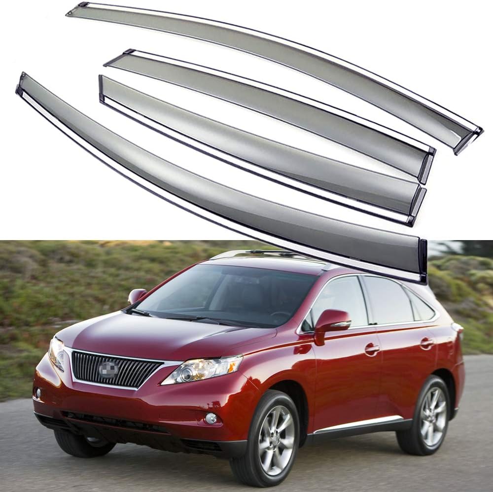 Car Window Visor Vent Shade Deflector Sun/Rain Guards B921260