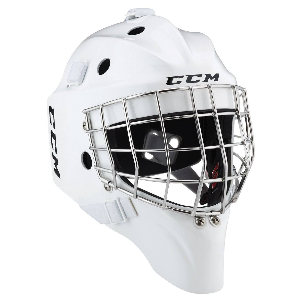 Senior White Goalie Mask Y251631