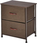 4 Drawers Organizer Unit, Foldable, Vertical Dresser Storage Tower, Dark Grey Q67837