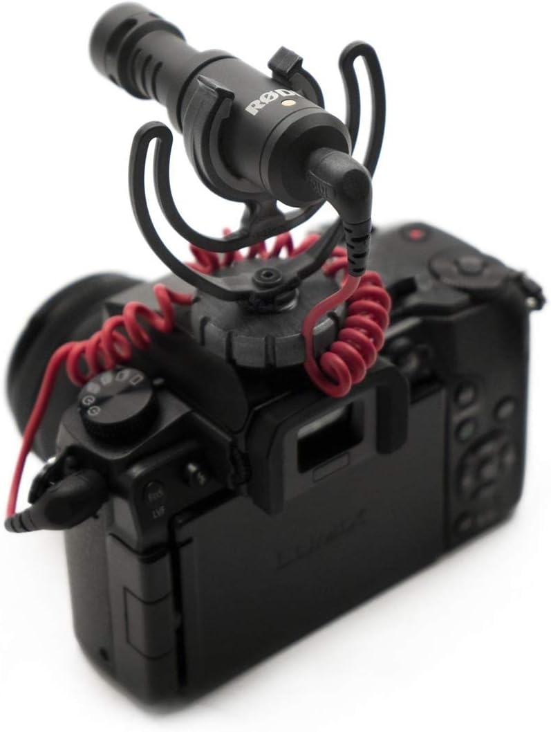 Compact On-Camera Microphone with Shock Mount C48399