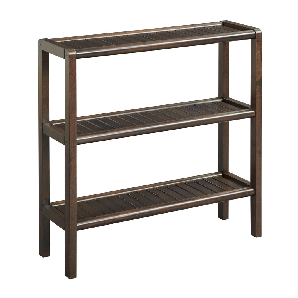 29 in. Bookcase with 3 Shelves in Espresso T718684