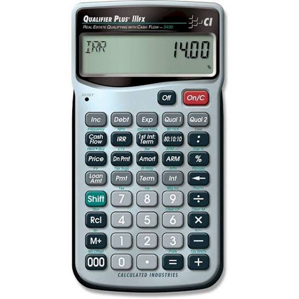 Calculated Industries Qualifier Plus Iiifx 3430 G784