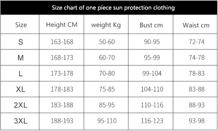 Full Wetsuit Nylon M-3XL F9015