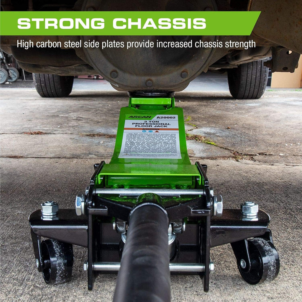 3 Ton Low Profile Quick Rise Steel Floor Jack C279877