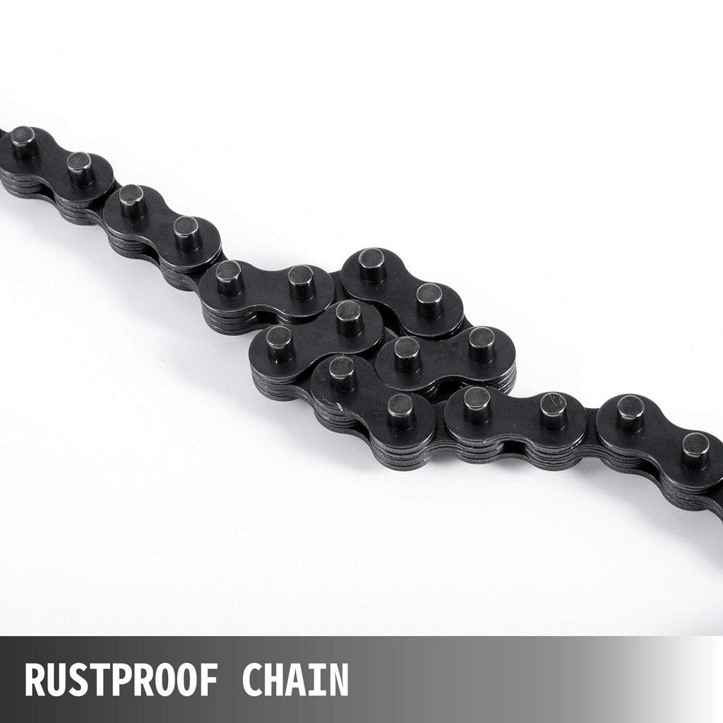 24inch Carbon Steel Chain Pipe Wrench Pack of 2 W82448
