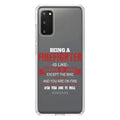 Clear Shockproof Hybrid Case with TPU Bumper Acrylic Back Tempered Glass Screen Protector U28688