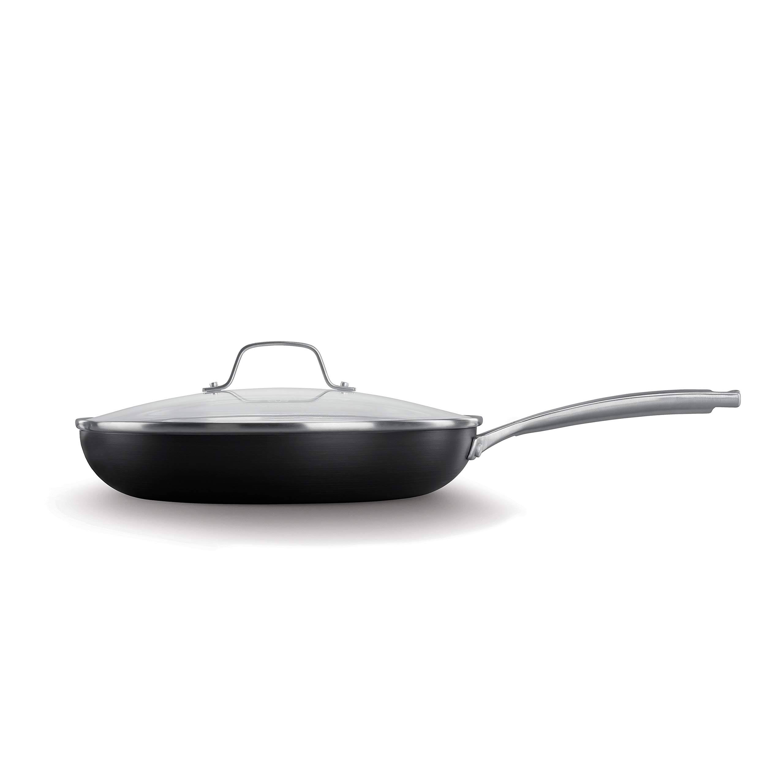 12-Inch Ceramic Fry Pan with Cover N9160
