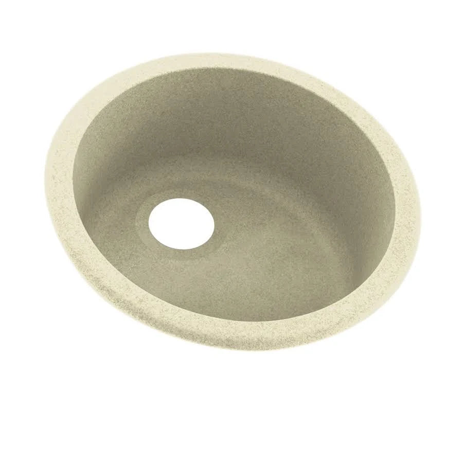 Bone Round Drop in Kitchen Sink Z193