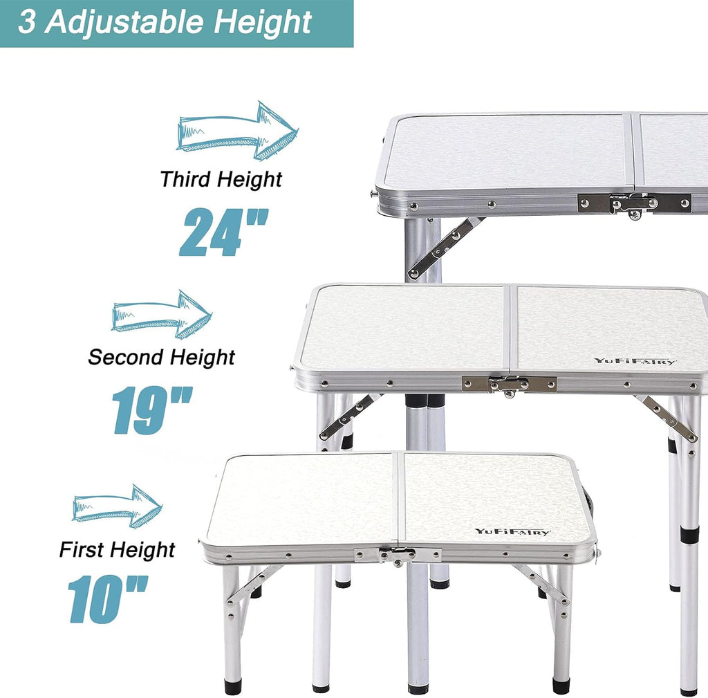 Small Folding Aluminum Camp Table V8736