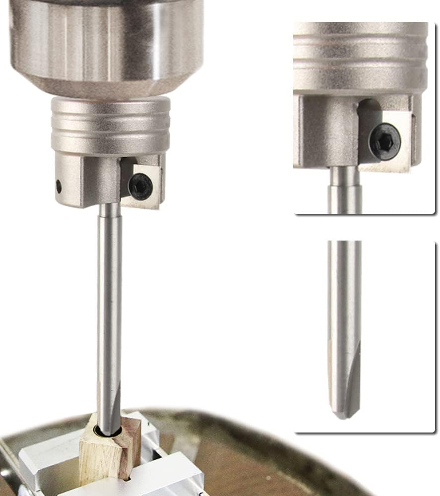Pen Barrel Trimmer Kits with No-Sharpening Cutting Head, 7mm, 10mm Pen Mill Pilot Cutter Shafts, Pack of 2 H13253