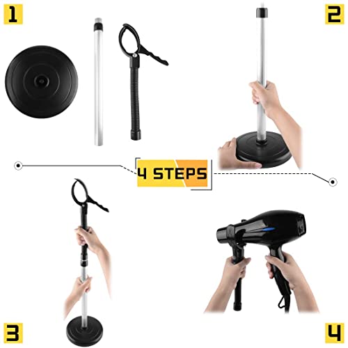 Hair Dryer Stand with Heavy Base D36561