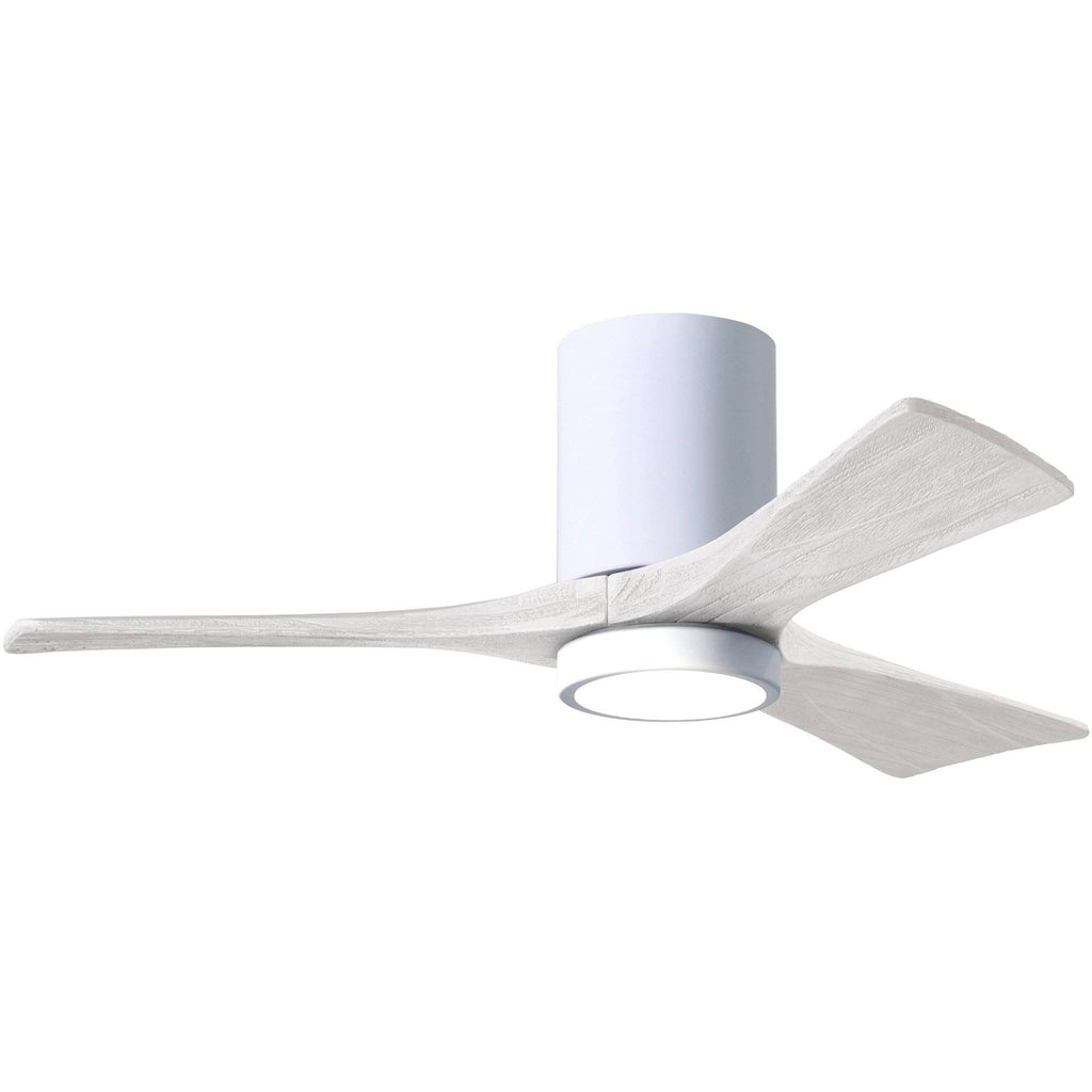 Matte White 52 Inches Ceiling Fan with Light Kit Q972