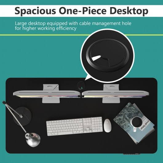 Electric Height Adjustable Standing Desk with Memory Controller D616258