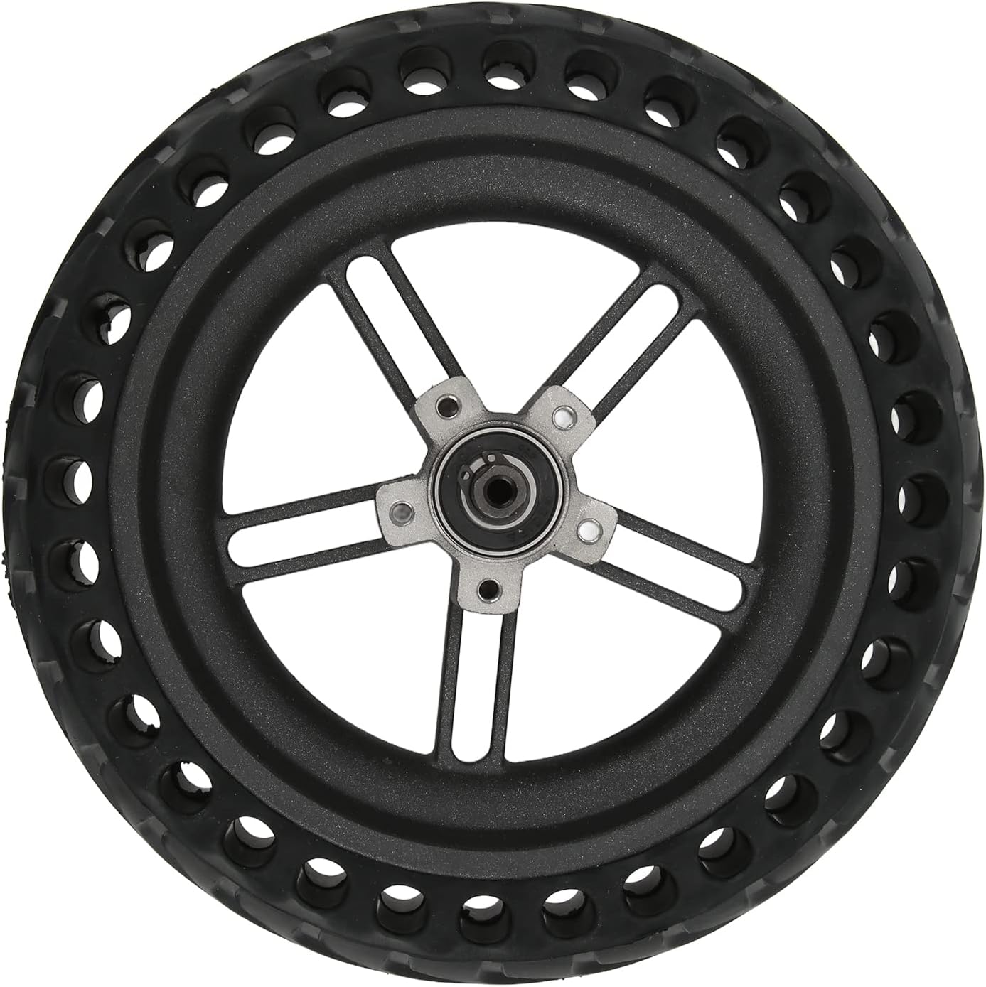 8.5in Solid Tire Wheel Hub for Electric Scooter Rear Wheel Assembly, Pack of 2 M8966