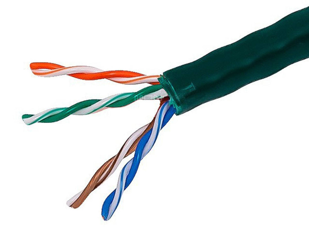 Green CAT 5e UTP Bulk Cable 1000 ft U918338