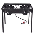 Double Burner Propane Gas Stove Outdoor Portable BBQ Grill O251