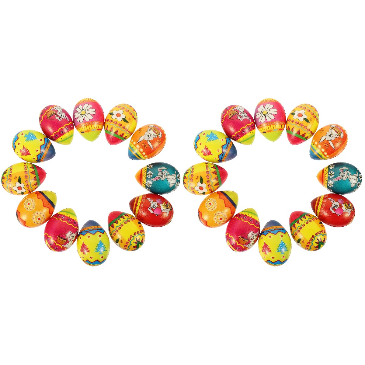 24 Pcs Squeezing Egg Stress Relief Toys A906