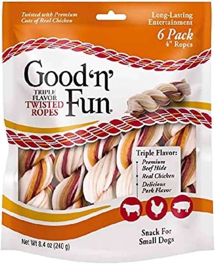 Triple Flavor Twisted Ropes, 6 Count Y5150