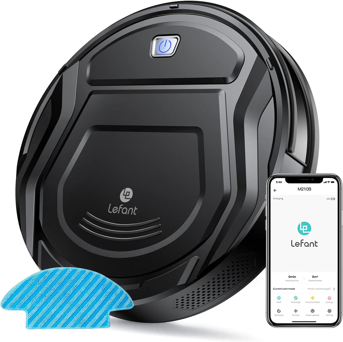 Robot Vacuum Cleaner for Pet Hair, Hard Floor, Low Pile Carpet Z22967