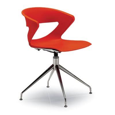 Orange Mid-Back Side Chair G522039