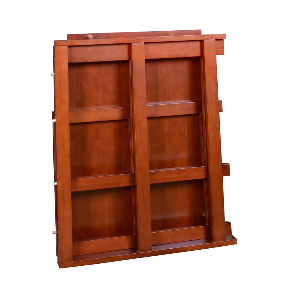 Cherry 28 inch High Folding Bookcase N639133