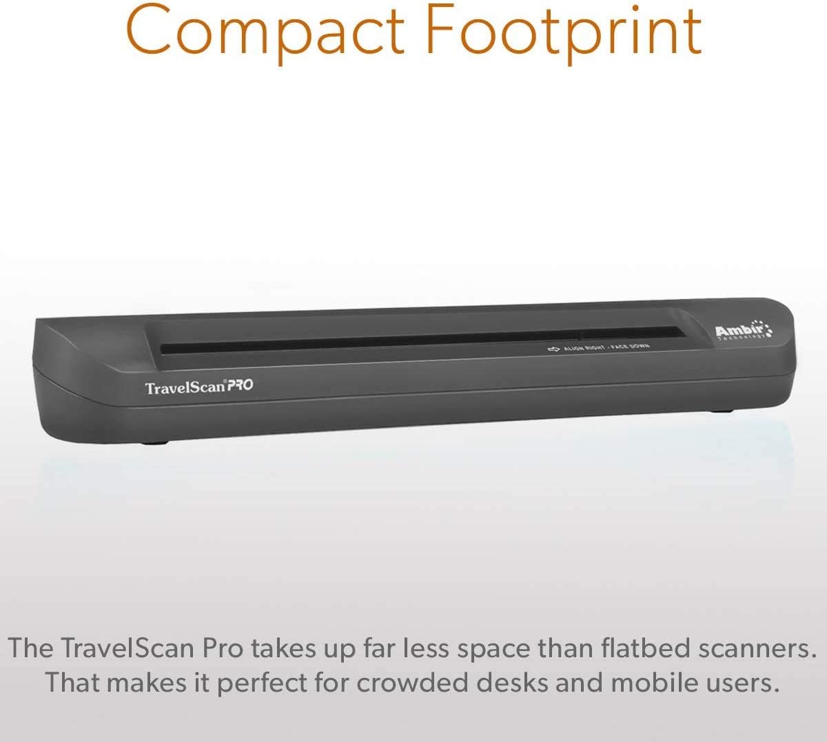 Simplex Document Scanner with Receipt Software for Windows PC F212300