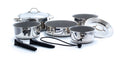 10 Piece Ceramic Nesting Cookware Set K786