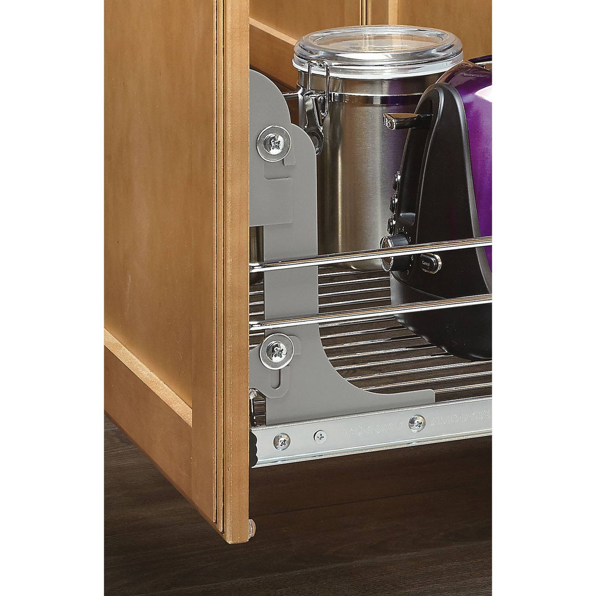 12 in. W x 20 in. D Chrome Wire Basket I802540