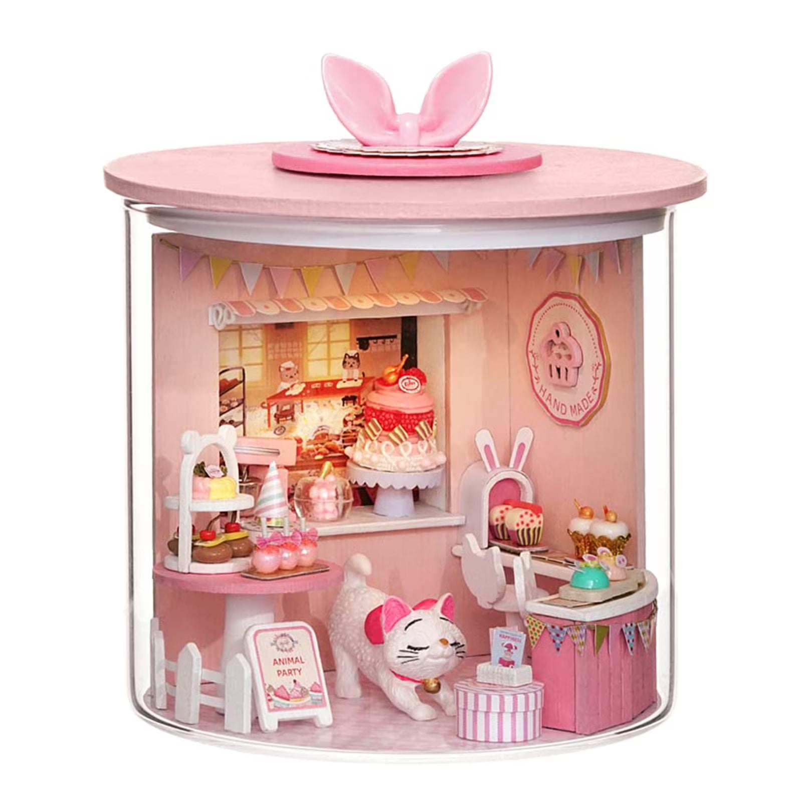 Witch's Room Miniature Dollhouse Kit with LED N57819