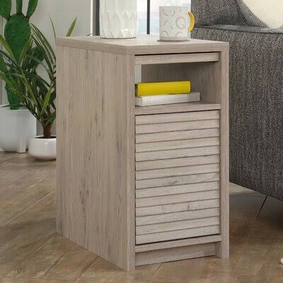 Dovecove Block End Table with Storage X268