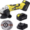 20V 4-1/2" Cordless Angle Grinder with 4.0Ah Battery and Charger, Pack of 2 L699