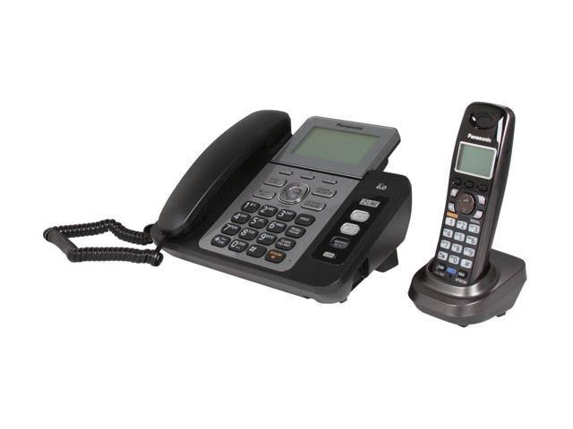 Two Line Dect 6.0 Expandable Digital Cordless Phone A586074
