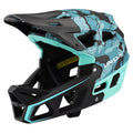 Full Face MTB Helmet with Visor, 59 61cm Head Circumference Q103932
