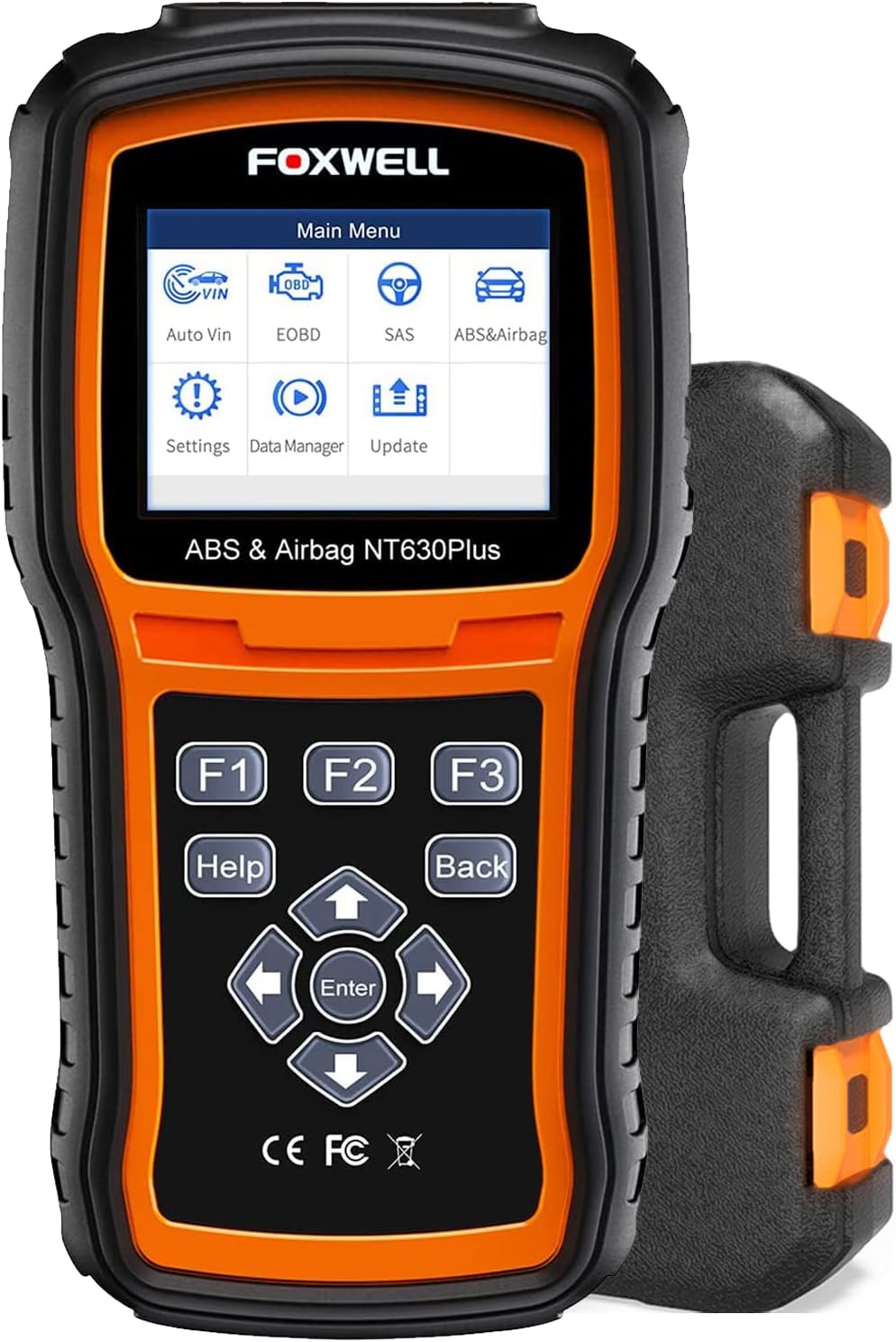 ABS SRS Airbag Code Reader Scan Tool Bidirectional OBD2 Scanner with ABS Bleeding I65074
