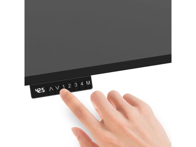 White Adjustable Electric Stand Up Desk Frame J11893