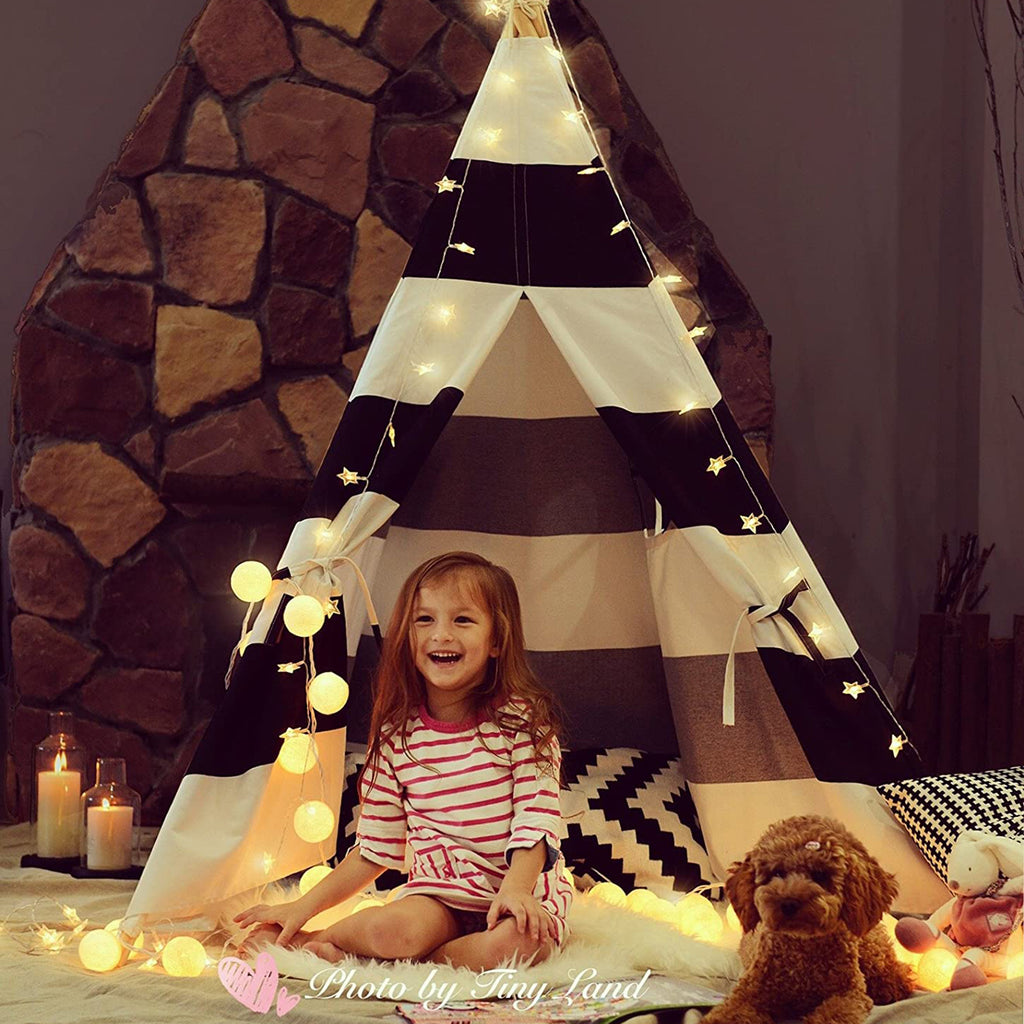 Canvas Kids Teepee Play Tent K242