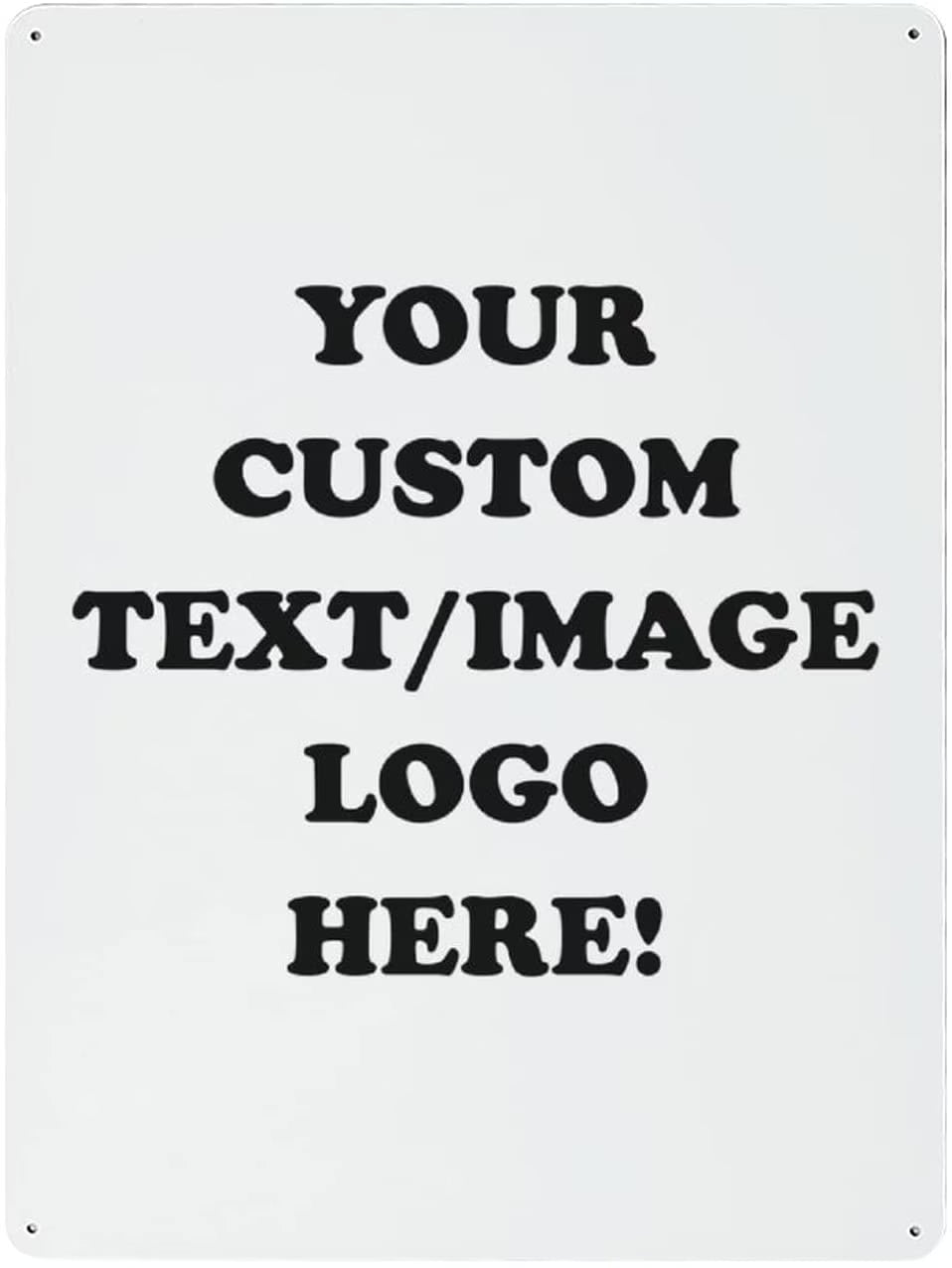 12x16inch Aluminum Wall Sign K407
