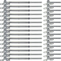 20 Pairs Steel Cable Railing Kit for 3/16 Cable K5422