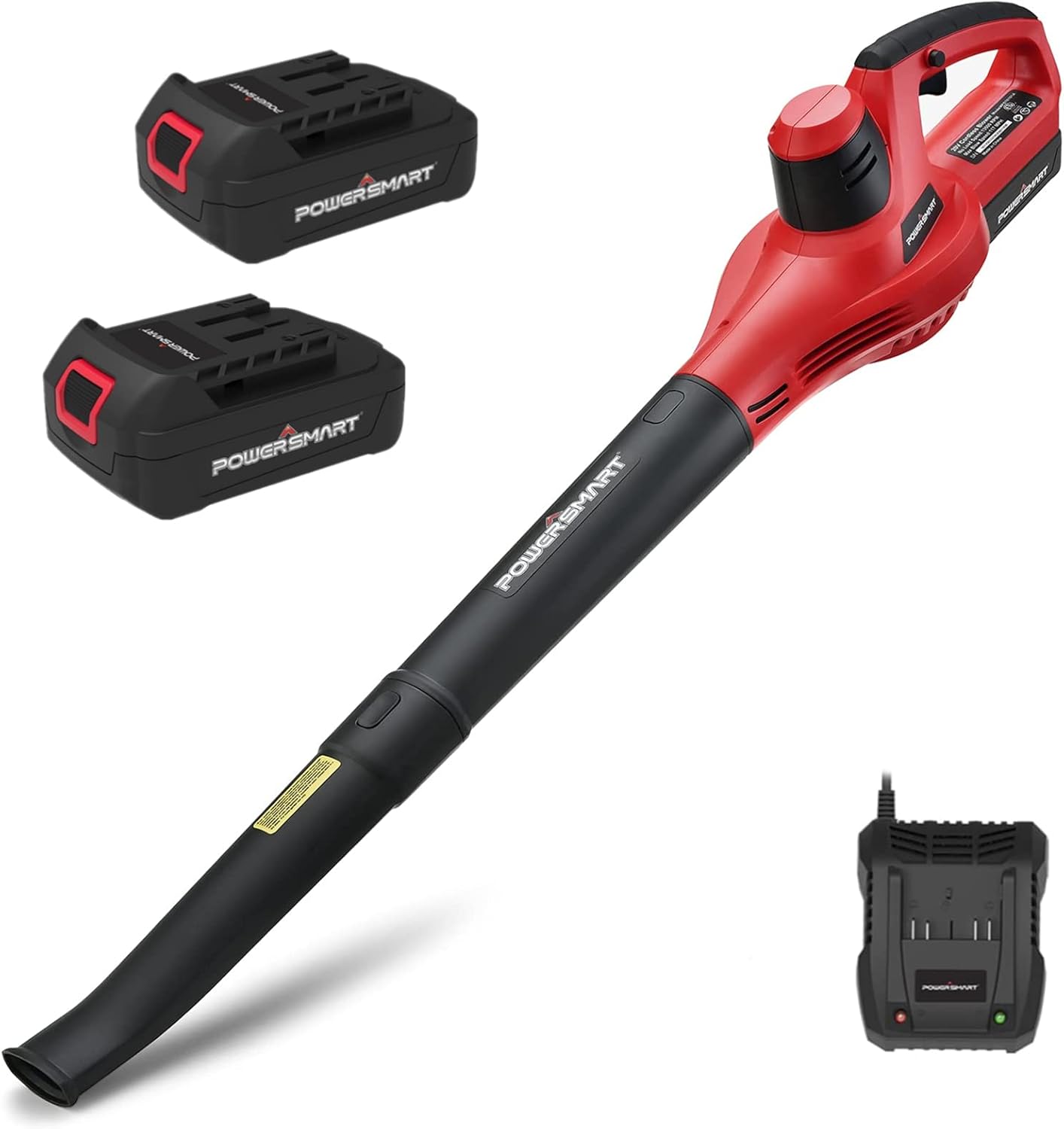 20V Cordless Leaf Blower with 2x2.0 Ah Battery and Charger U188