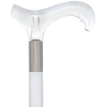Clear Lucite Handle Walking Cane S725