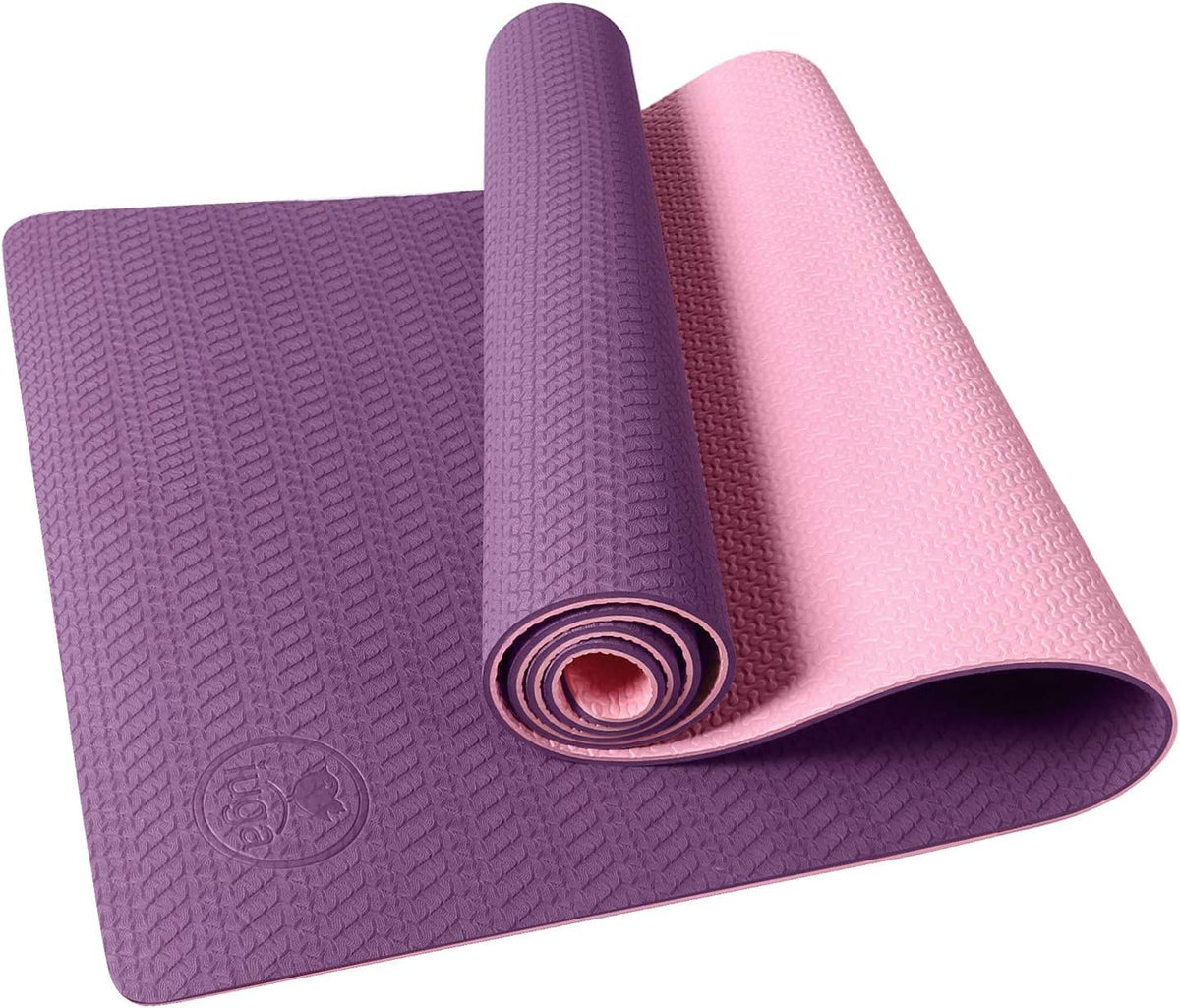 Non Slip Textured Yoga Mat with Carrying Strap V65338