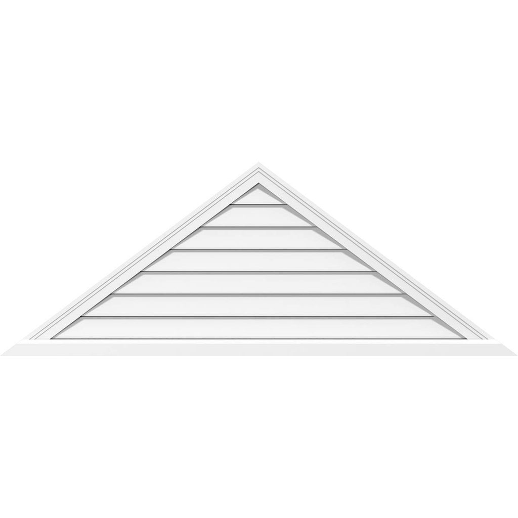 Triangle Surface Mount PVC Gable Vent K651473