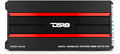 Black Class D Monoblock Amplifier with Remote Subwoofer Level Controller R800268
